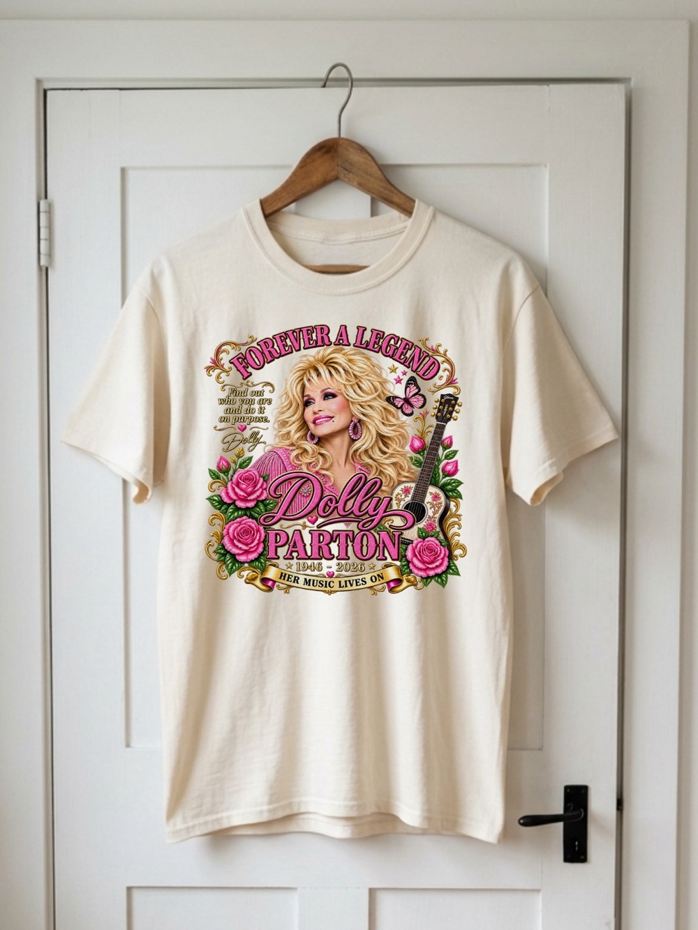 Forever A Legend Dolly Parton Shirt, Country Music Memorial Tee, Vintage Western